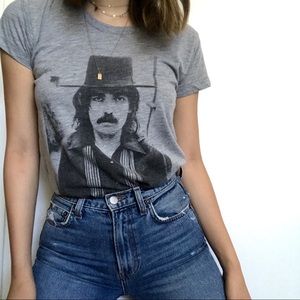 One Teaspoon Mustache Stare Down Tee